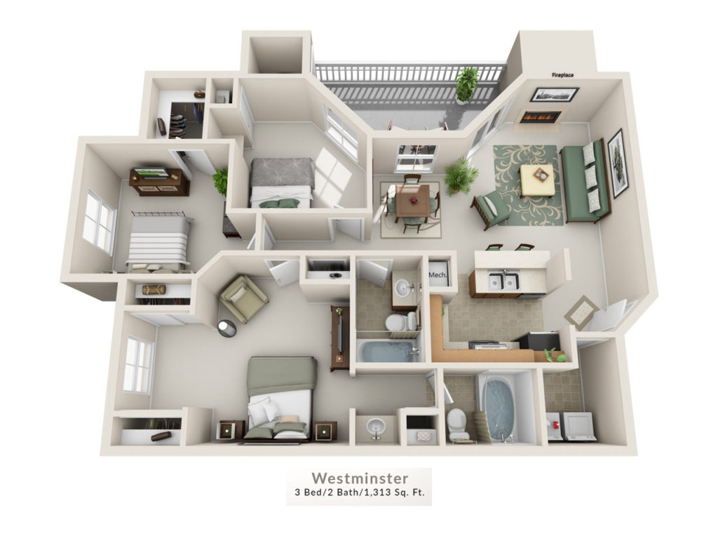 Westminster floor plan